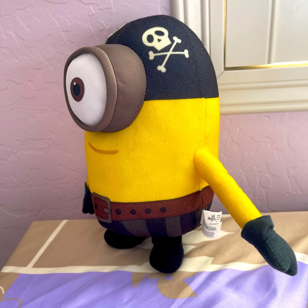 This’s FREE if your bundle is over $80
Pirate Minion Plush Stuffed Animal